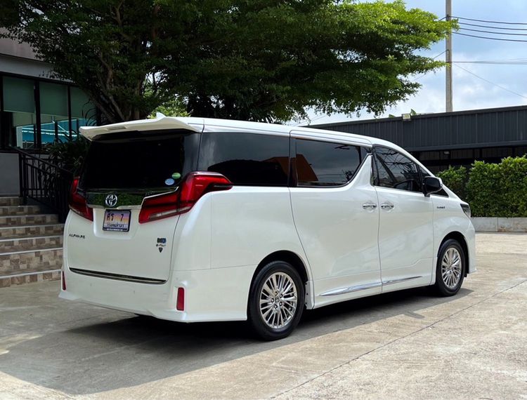 Toyota Alphard 2020 2.5 HV S 4WD Utility-car เบนซิน ไม่ติดแก๊ส เกียร์อัตโนมัติ ขาว รูปที่ 3