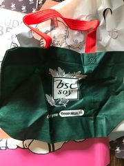 กระเป๋าผ้าใบเล็ก bsc soy ❤️💛💚💙 รูปที่ 5