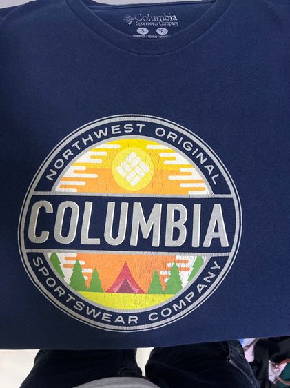 เสื้อยืดมือสองของแท้ Columbia รูปที่ 6