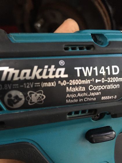 ขายถูกบล็อกไฟฟ้า Makita ของแท้   12 V. TW141D  รูปที่ 2