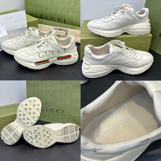 รองเท้าGucci Logo Sneaker Size10.5 รูปที่ 4