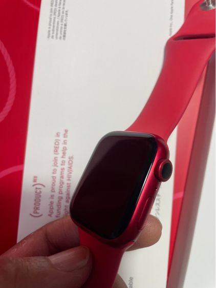 Apple Watch Series 8 GPS 41mm  (PRODUCT)RED รูปที่ 4