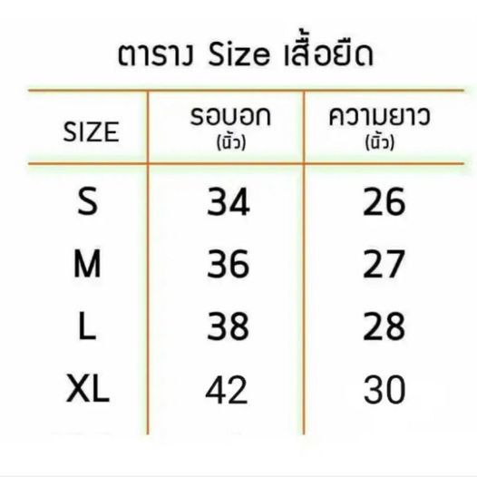 T-shirt size L รูปที่ 6