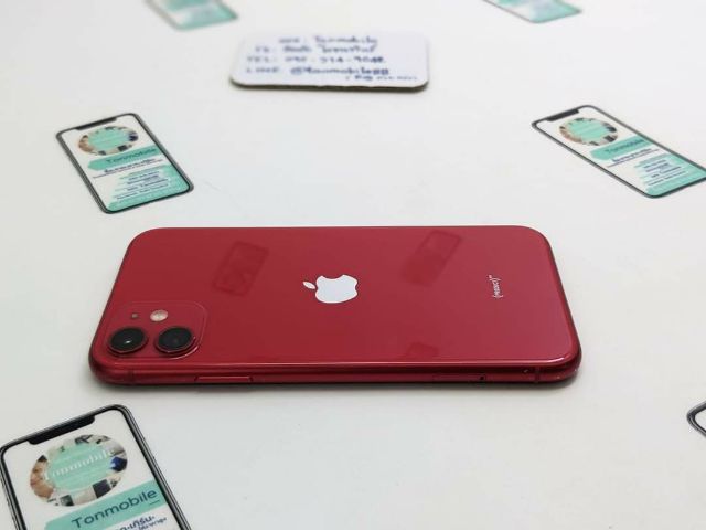 ขาย  เทิร์น iPhone 11 Red 128 Gb ศูนย์ไทย มีตัวเครื่อง และกล่อง ไม่มีอุปกรณ์อื่น ถูกๆ เพียง 6,990 บาท ครับ  รูปที่ 4