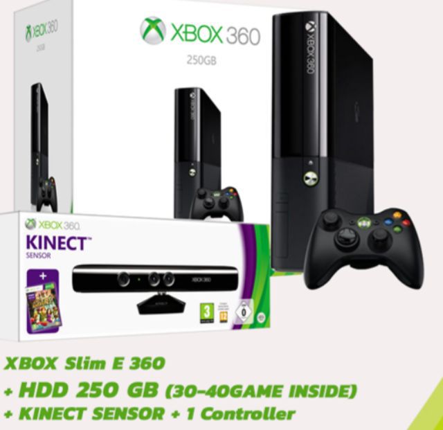 Xbox 360 S Console - 250gb HD Model 1439 รูปที่ 16