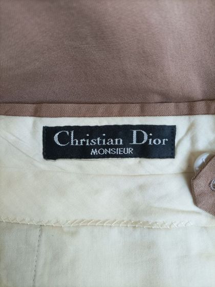 Christian Dior กางเกงผู้ชาย ผ้าไม่ยืด รอบเอว 36 นิ้วค่ะ  รูปที่ 8