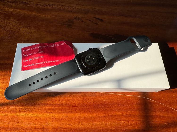 ขาย Apple Watch Series 9 45mm รุ่น GPS สี Midnight สภาพเหมือนใหม่ ยกกล่อง ประกัน 11 เดือน รูปที่ 6