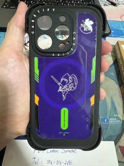 Casetify iPhone 15 Pro Ultra Bounce Evangelion รูปที่ 3