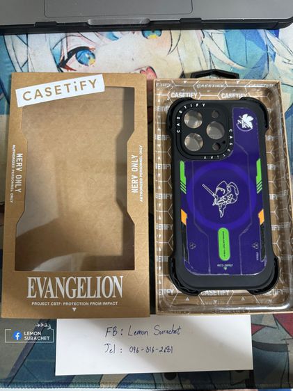 Casetify iPhone 15 Pro Ultra Bounce Evangelion รูปที่ 2