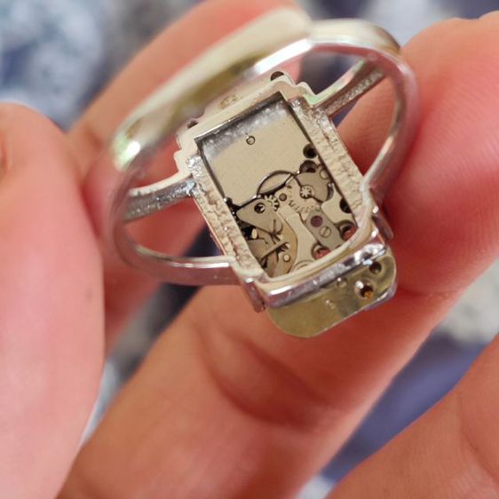 แหวน Seiko ทำจากตัวเครื่องนาฬิกาวินเทจไซโก้ ตัวแหวนไม่ลอกไม่ดำ ปรับขนาดได้ ใส่ได้ทั้งชายและหญิง เรียบแอบหรู รูปที่ 5