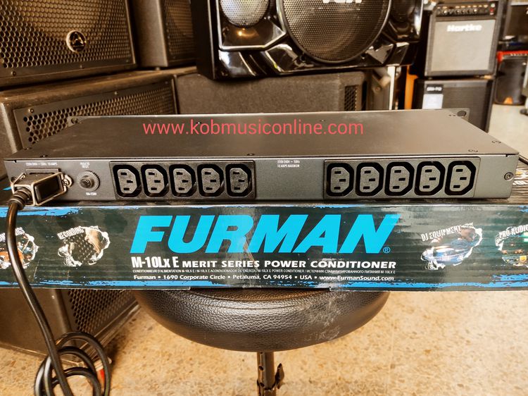 เครื่องกรองไฟ ยี่ห้อ Furman รุ่น M10LX-E สินค้าใหม่ ราคา 6,590 บาท  รูปที่ 2