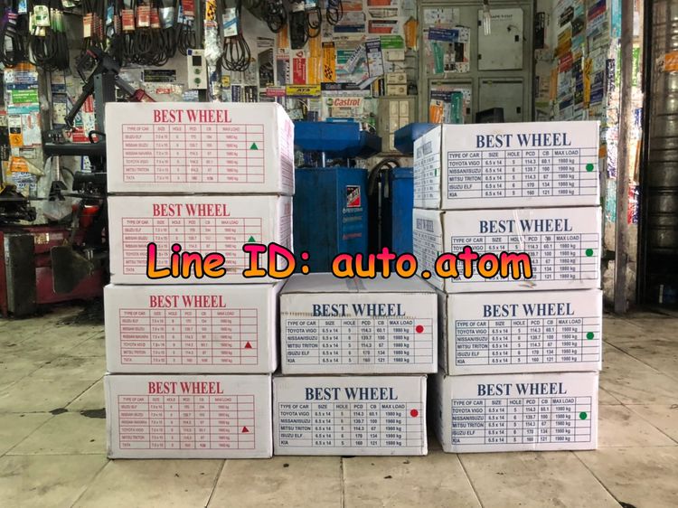 ขายล้อกะทะผ่า BEST WHEEL ล้อใหม่ 15 นิ้ว รูปที่ 4