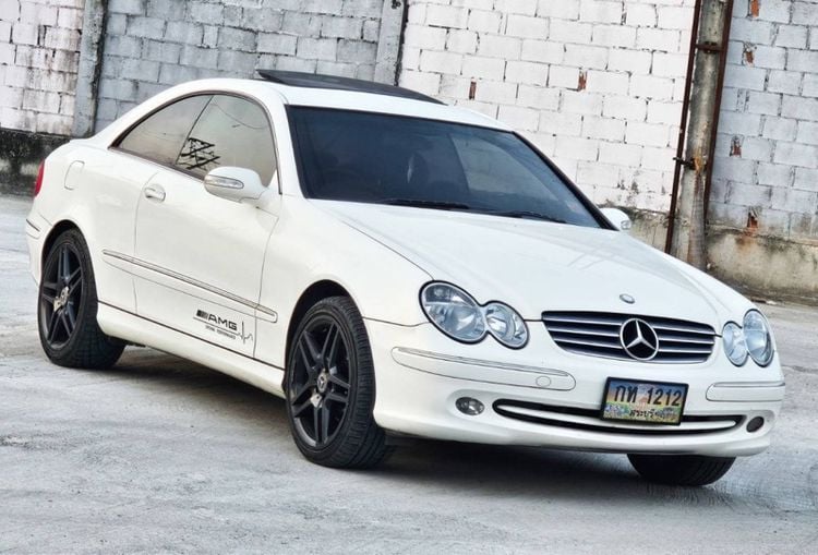 Mercedes-Benz CLK-Class 2019 CLK200 Sedan เบนซิน LPG เกียร์อัตโนมัติ ขาว รูปที่ 2