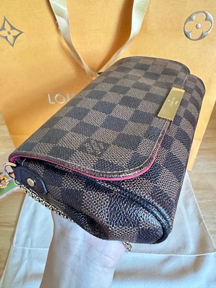 Used Loui Vuitton Damier Favorite  size PM รูปที่ 6