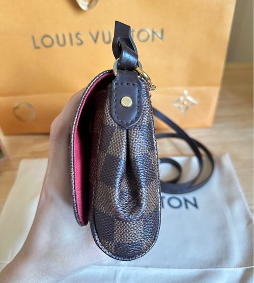 Used Loui Vuitton Damier Favorite  size PM รูปที่ 8