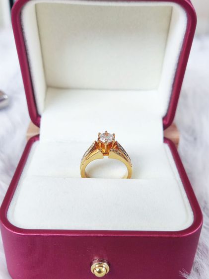แหวนเพชรแท้  แหวนหมั้น แหวนแต่งงาน แหวนเพชรชู  รูปที่ 2
