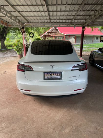 Tesla Model-3 2022 Performance 4WD Sedan ไฟฟ้า ไม่ติดแก๊ส เกียร์อัตโนมัติ ขาว รูปที่ 3