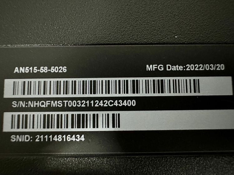 Acer Nitro 5 AN515-58-5026 รูปที่ 5