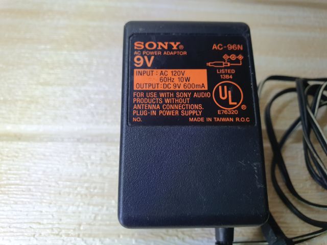 ขายอแดบเตอร์SONYv8v 600ma ใช้กับเครื่องเล่นเทป CD ตัวใหญ่ ลำโพง และอุปกรณ์ของSONYหลากหลาย รูปที่ 3