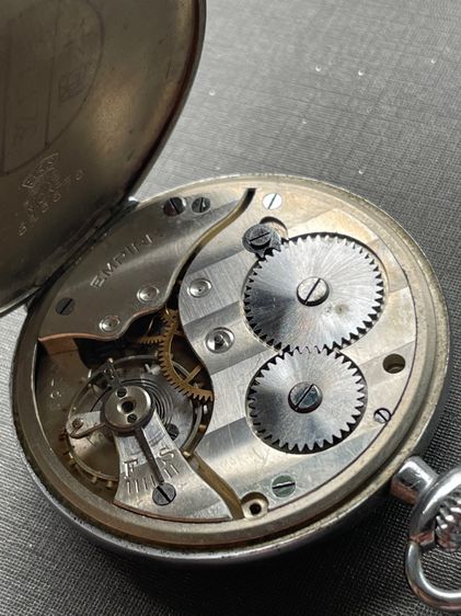นาฬิกาพกไชลานหน้ากระเบื้องแบรน Seiko Seikosha Empire Vintage Pocket รูปที่ 4