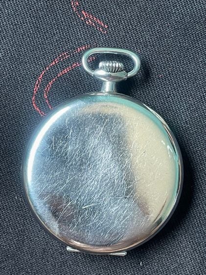 นาฬิกาพกไขลานหน้ากระเบื้องอายุ100กว่าปี vintage pocket watch Moeris mechanical รูปที่ 3