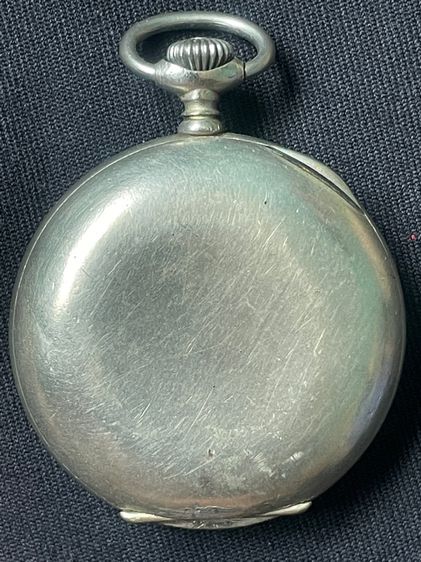นาฬิกาพกไขลานหน้ากระเบื้องอายุ100กว่าปี vintage pocket watch Longines mechanical รูปที่ 2