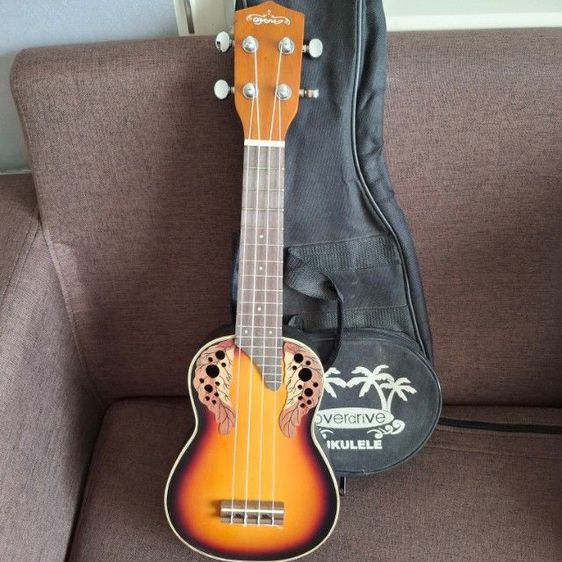 Hawaii Ovention Soprano Ukulele อูคูเลเล่หลัง
เต่า รูปที่ 2