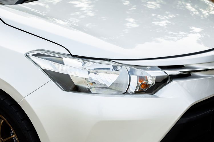 Toyota Vios 2014 1.5 J Sedan เบนซิน ไม่ติดแก๊ส เกียร์อัตโนมัติ เทา รูปที่ 4