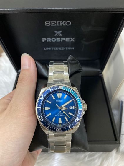 SEIKO PROSPEX Samurai Blue Lagoon Limited Edition รุ่น SRPB09K1 รูปที่ 2