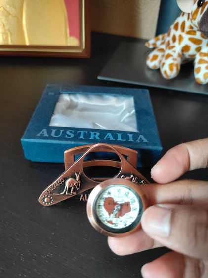 นาฬิกา ที่วางนามบัตร จากประเทศ ออสเตียเลีย รูปที่ 2