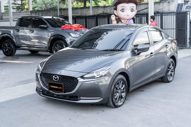 Mazda Mazda 2 2022 1.3 Skyactiv-G S Leather Sedan Sedan เบนซิน เกียร์อัตโนมัติ เทา รูปที่ 4