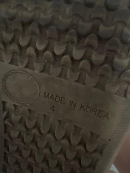 รองเท้าหนังกลับหุ้มข้อผู้หญิงมือสองงานเกาหลี รูปที่ 10