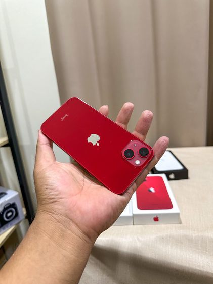 iPhone 13 256GB Red Product เครื่องศูนย์แท้ จอแท้ เล่นเกม ทำงาน ลื่น ครับ รูปที่ 3