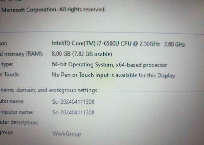 Dell Core i7-6300u Gen6 RAM:8GB HDD:500GB บอลนี้สวยพร้อมใช้แบบนี้การ์ดจอแยก Nvidia 2 GB รูปที่ 5