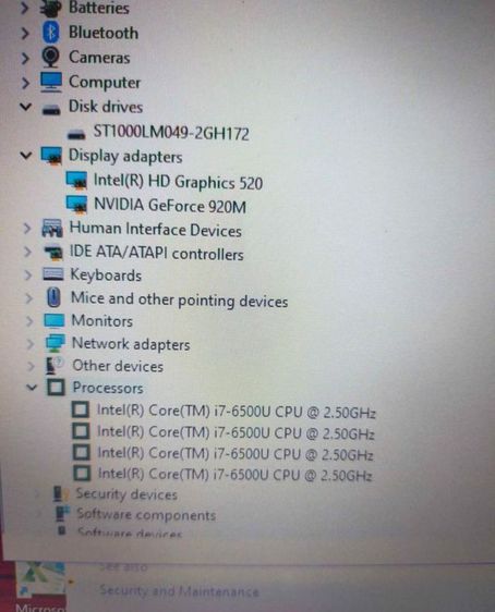 Dell Core i7-6300u Gen6 RAM:8GB HDD:500GB บอลนี้สวยพร้อมใช้แบบนี้การ์ดจอแยก Nvidia 2 GB รูปที่ 8