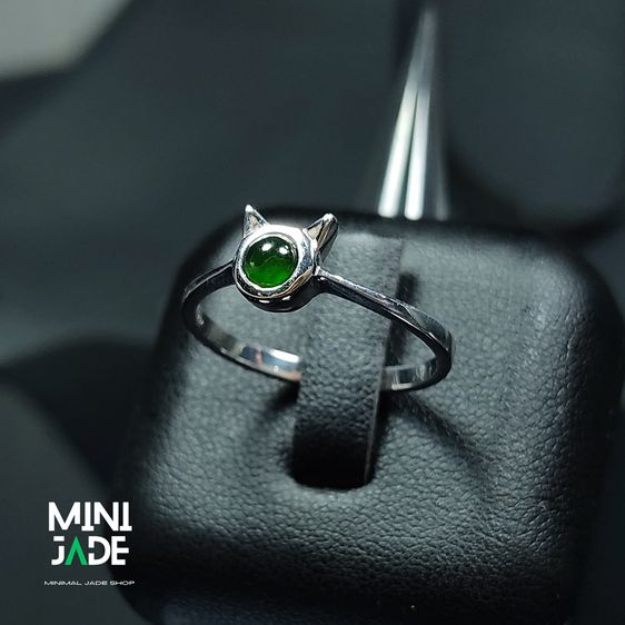 แหวนหยก jadeite เนื้อแก้วใส รูปที่ 3