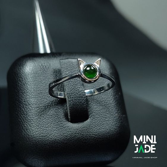 แหวนหยก jadeite เนื้อแก้วใส รูปที่ 2