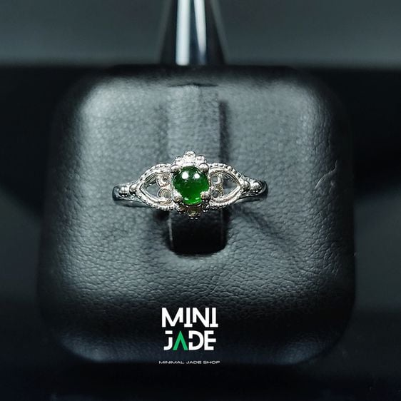 แหวนหยก jadeite เนื้อแก้วใส รูปที่ 1