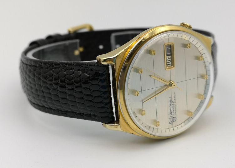 Seiko Sportsmatic Gold Plate  รูปที่ 4