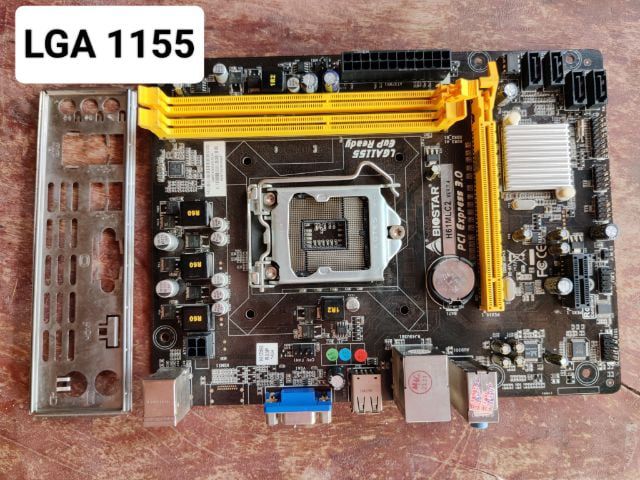 เมนบอร์ด BIOSTAR H61MLC (LGA 1155) มือสองถูกๆ รูปที่ 1