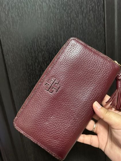 Tory Burch Taylor Leather Zip Continental Wallet รูปที่ 1