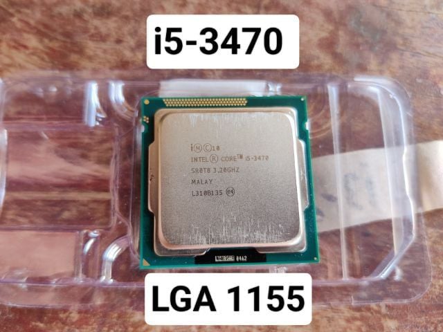 CPU intel i5-3470 (3.60 Ghz) LGA 1155 มือสองถูกๆ รูปที่ 1