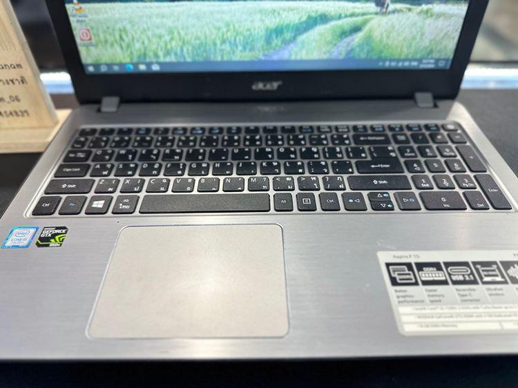 💻 Acer Aspire F5-573G intel Core i5 Gen 7 Ram 8 GB SSD 256 HDD 1 TB ประกันร้าน 1 เดือน รูปที่ 5