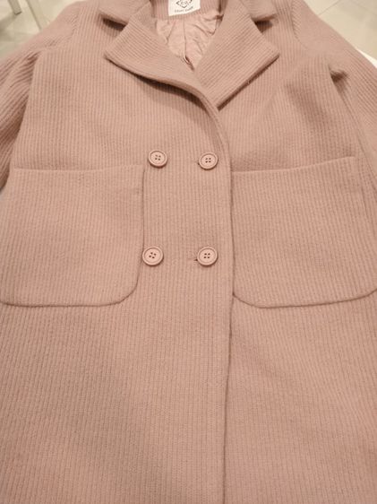 Coat Over เสื้อโค้ทยาว สีกะปิอ่อนๆ อก 38 ยาว 31 ไหล่กว้าง 15 แขนยาว 22 นิ้ว สภาพดีมาก แบรนด์ไทย สินค้าคุณภาพ รูปที่ 7