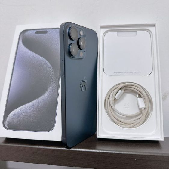 iPhone 15 Pro Max 256g สีฟ้า  สภาพสวย รูปที่ 7