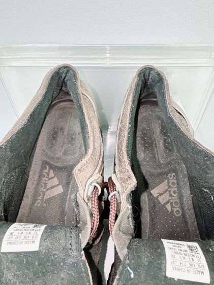 รองเท้า Adidas Sz.11us45.5eu29cm รุ่นAnzo Low สีน้ำตาล Upperหนังแท้ มีรอยเลอะบ้าง นอกนั้นสภาพดี ไม่ขาดซ่อม ใส่ลุยๆ รูปที่ 12