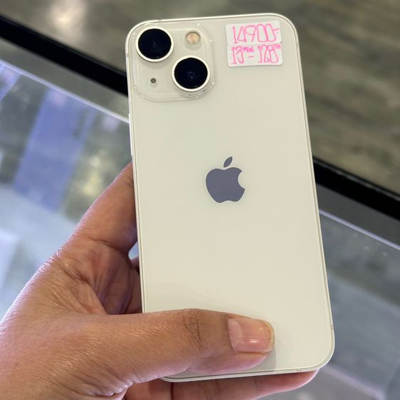iPhone13 mini 128GB สีขาว เครื่องศูนย์ โมเดลTH ครบยกกล่อง❤️❤️ รูปที่ 3