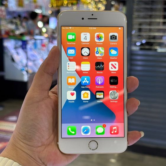 iPhone 6s Plus 16GB สีทอง เครื่องศูนย์ โมเดลTH สภาพสวยมาก🔥🔥 รูปที่ 1