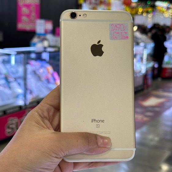 iPhone 6s Plus 16GB สีทอง เครื่องศูนย์ โมเดลTH สภาพสวยมาก🔥🔥 รูปที่ 2