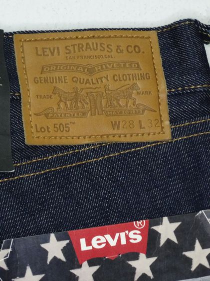 Levi's 505 Big E Premium Made in USA ริมแดง 28x32 รูปที่ 3
